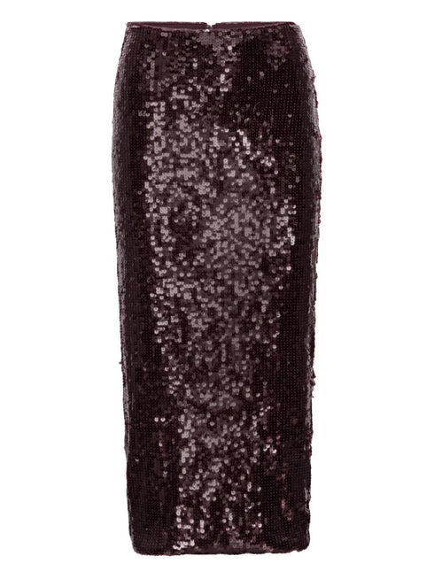 ROTATE SEQUINS PENCIL SKIRT